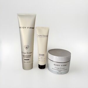 Body Firm Crepe Erase 3 Step Body Treatment Set New